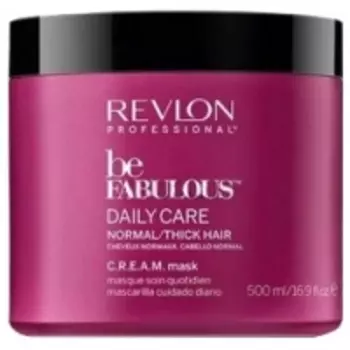 Revlon Professional Be Fabulous C.R.E.A.M. Mask - Маска для нормальных, густых волос, 500 мл