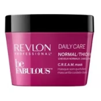 Revlon Professional Be Fabulous C.R.E.A.M. Mask - Маска для нормальных, густых волос, 200 мл