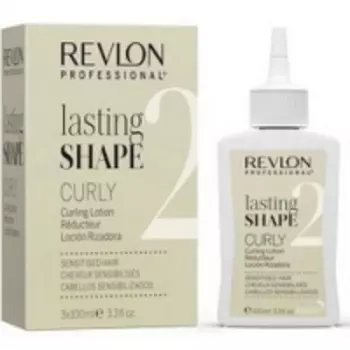 Revlon Professional Lasting Shape Curly Lotion 2 - Лосьон 2 для химической завивки для чувствительных волос, 3х100 мл