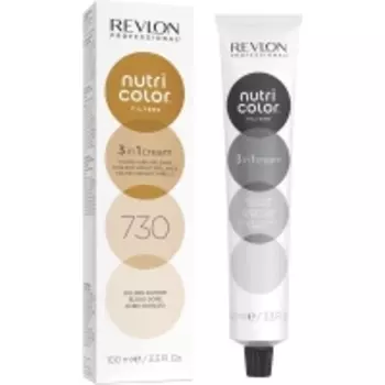 Revlon Professional Nutri Color Creme - Краситель прямой без аммиака, золотистый блондин, 100 мл