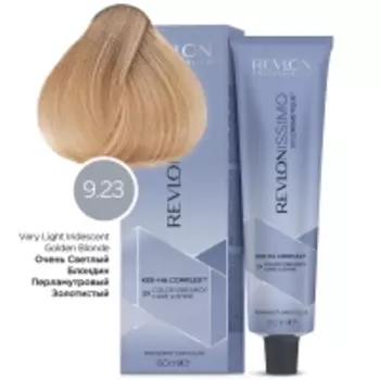 Revlon Professional - Перманентный антивозрастной краситель с аргинином High CoverAge, 9-23 Перламутровый Очень Светлый Блондин, 60 мл