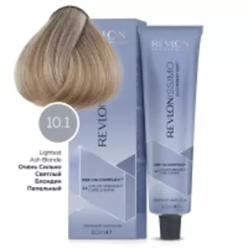 Revlon Professional - Перманентный краситель с гиалуроновой кислотой холодные оттенки, 10.1 Очень сильно Светлый Блондин Пепельный, 60 мл