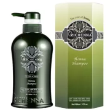 Richenna Henna Clinic Shampoo - Шампунь восстанавливающий с хной, 500 мл.