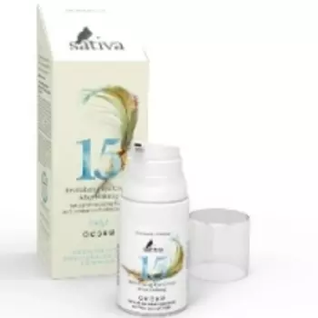 Sativa Revitalizing Eye Cream After Makeup - Восстанавливающий крем для кожи вокруг глаз после снятия макияжа №15, 30 мл
