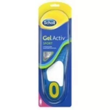 Scholl GelActiv Sport - Стельки для занятий спортом для женщин, 1 пара