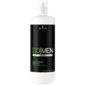 Schwarzkopf [3D]Mension Hair &amp; Body Shampoo - Шампунь для волос и тела 1000 мл