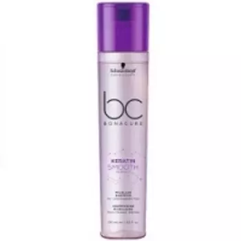 Schwarzkopf BC Keratin Smooth Perfect Micellar Shampoo - Мицеллярный шампунь для гладкости волос, 250 мл