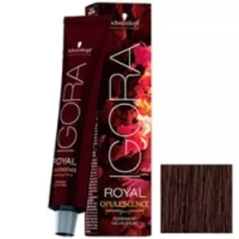 Schwarzkopf Igora Royal Opulescence - Перманентная крем-краска, 5-67 светлый коричневый шоколадный медный, 60 мл