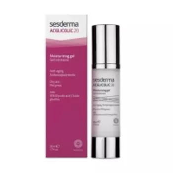 Sesderma Acglicolic 20 Moisturizing Gel - Увлажняющий гель для жирной кожи AHA 15%, 50 мл
