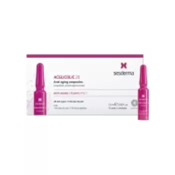 Sesderma Acglicolic 20 - Средство в ампулах с гликолевой кислотой, 10 шт по 1,5 мл