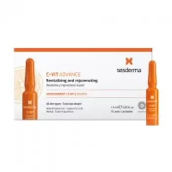 Sesderma C-Vit Advance - Средство в ампулах с витамином С, 10 шт по 1,5 мл