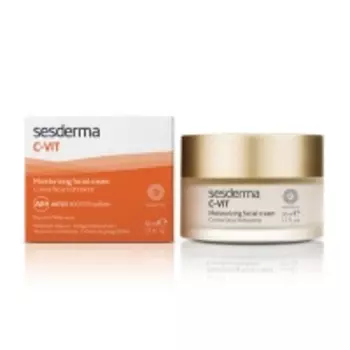 Sesderma C-Vit Moisturizing Facial Cream - Увлажняющий крем для лица, 50 мл