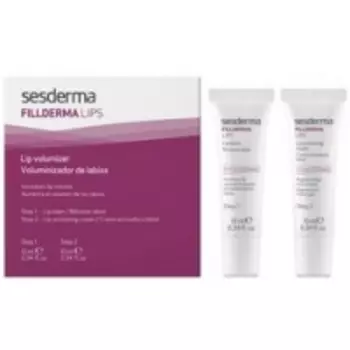 Sesderma Fillderma Lips - Бальзам для губ мгновенного действия и крем-активатор пролонгиров, 10 мл + 10 мл