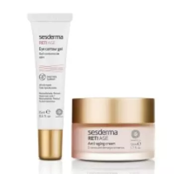 Sesderma - Набор антивозрастной: гель вокруг глаз 15 мл + крем 50 мл