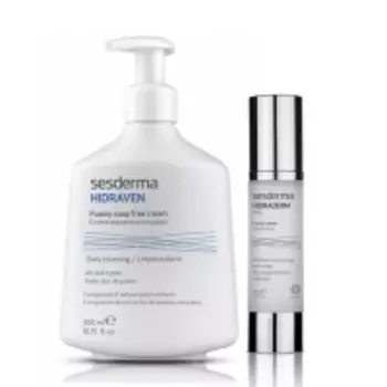 Sesderma - Набор для базового ухода: крем-пенка 300 мл + крем увлажняющий 30 мл