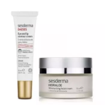 Sesderma - Набор для ухода за кожей лица: крем-контур вокруг глаз 15 мл + крем 50 мл