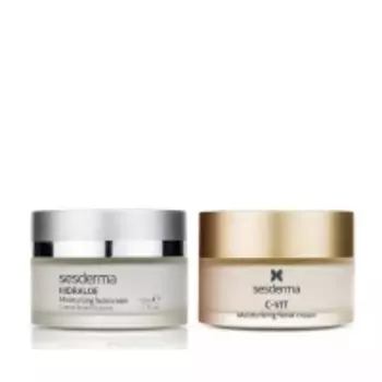 Sesderma - Набор для увлажнения кожи: крем С-Vit 50 мл + увлажняющий крем 50 мл