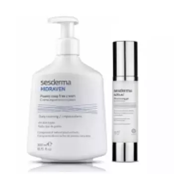 Sesderma - Набор "Очищение и увлажнение": крем-пенка 300 мл + увлажняющий гель 50 мл