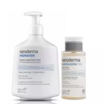 Sesderma - Набор увлажняющий: крем-пенка 300 мл + тоник увлажняющий 200 мл