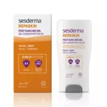 Sesderma Repaskin Gel Post-Solar - Успокаивающий гель после загара, 200 мл