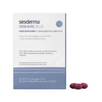 Sesderma Seskavel Plus Food Supplement - Пищевая добавка БАД Сескавель плюс, 60 капсул
