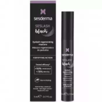 Sesderma Seslash - Тушь восстанавливающая для ресниц с эффектом объема и разделения ресниц черная, 5 мл