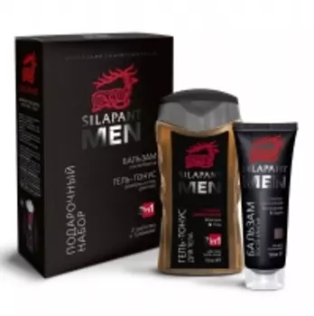 Silapant - Подарочный набор для мужчин, 50 мл + 170 мл
