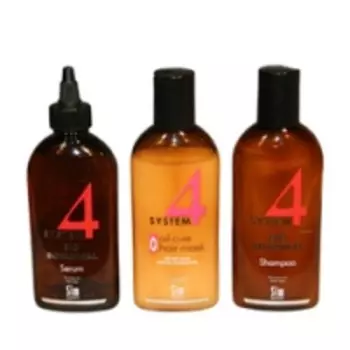Sim Sensitive System 4 - Комплекс от выпадения волос 100 мл + 100 мл + 100 мл