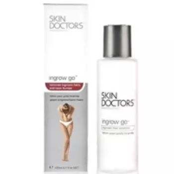 Skin Doctors Ingrow Go - Лосьон для удаления и предотвращения появления вросших волос, 120 мл