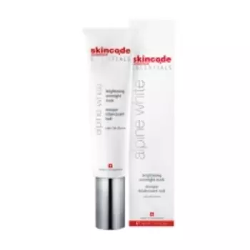 Skincode Essentials Alpine White Brightening Overnight Mask - Маска ночная осветляющая, 50 мл