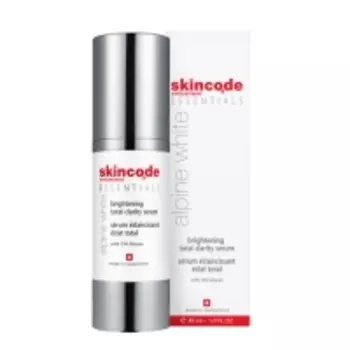 Skincode Essentials Alpine White Brightening Total Clarity Serum - Сыворотка осветляющая, 30 мл