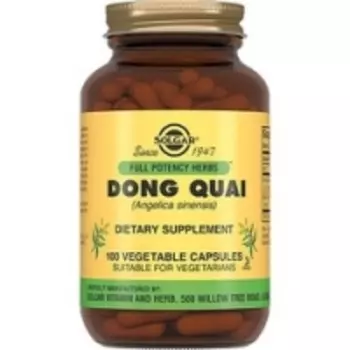 Solgar Dong Quai - Корень дягиля плюс в капсулах, 100 шт