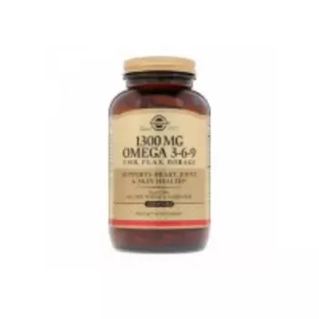 Solgar - Комплекс жирных кислот 1300 Омега 3-6-9, 120 шт