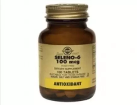 Solgar - Селен 6, 100 мкг 100 таблеток