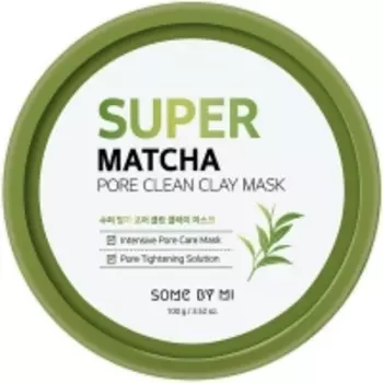 Some By Mi - Очищающая глиняная маска с экстрактом чая матча Pore Clean Clay Mask, 100 г