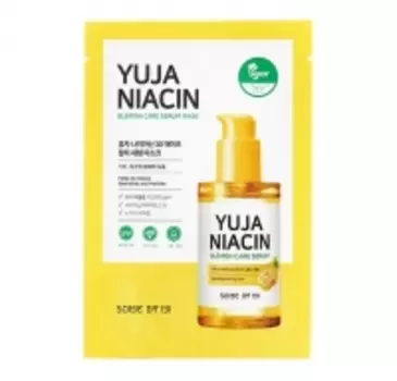 Some By Mi - Витаминная тканевая маска с экстрактом юдзу для выравнивания тона кожи, 25 г