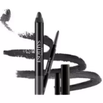Sothys Duo Smoky Yeux Contour Eyes Pencil, Smoky Eyes Pencil - Дуэт Карандаш и тени, тон серебристо-серый