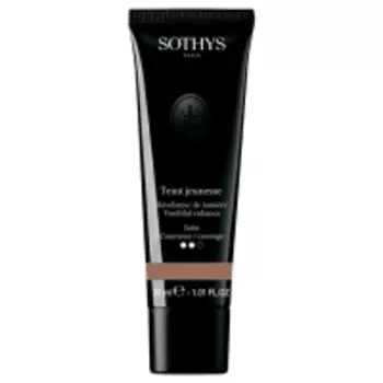 Sothys Make up - Омолаживающая тональная основа с эффектом сияния кожи, оттенок "Бежевый", N10, 30 мл