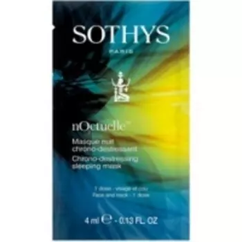 Sothys nO2ctuelle Crono-Destressing Sleeping Mask - Маска ночная, восстанавливающая, 8*4 мл