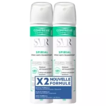 SVR - Набор (спрей-антиперспирант, 75 мл х 2 шт)