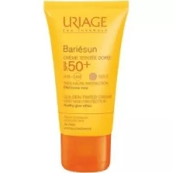 Uriage Bariesun Gold Tinted Cream SPF50+ Golden - Тональный крем, тон Золотистый, 50 мл