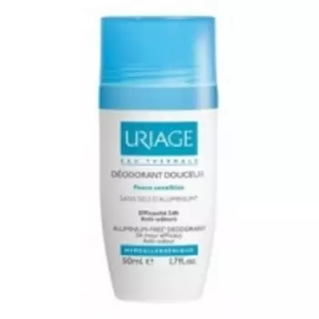 Uriage Deo Anti-perspirant - Дезодорант роликовый, 50 мл