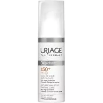 Uriage Depiderm Anti-Brown Spots Daytime Care SPF50+ - Дневной уход против пигментных пятен, 30 мл