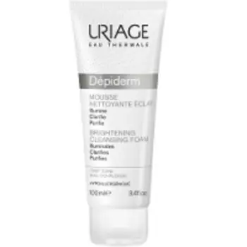 Uriage Depiderm White Lightening Cleansing Foam - Крем-мусс очищающий, придающий сияние коже, 100 мл