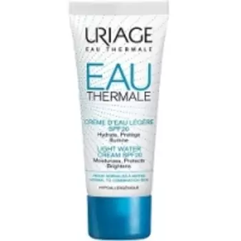 Uriage Eau Thermale Light Water Cream SPF20 - Легкий увлажняющий крем для нормальной и комбинированной кожи, 40 мл