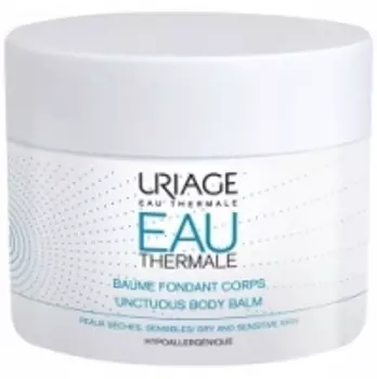 Uriage Eau Thermale Unctuous Body Balm - Бальзам питательный, укрепляющий для тела, 200 мл