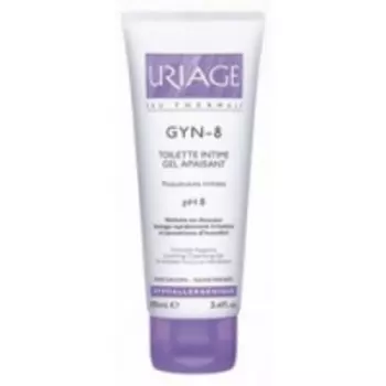 Uriage Gyn-8 Intimate hygiene protective cleansing gel - Гель для интимной гигиены успокаивающий, 100 мл