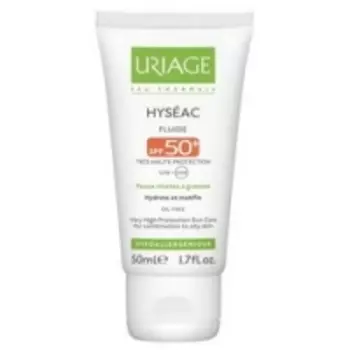 Uriage Hyseac fluid - Эмульсия солнцезащитная SPF50, 50 мл