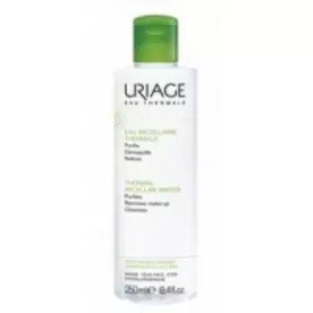 Uriage Thermal Micellar water combination to oily skin - Мицеллярная Вода очищающая для комбинированной и жирной кожи, 250 мл