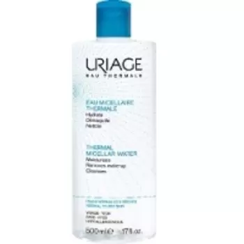 Uriage Thermal Micellar Water Normal to Dry Skin - Очищающая мицеллярная вода для сухой и нормальной кожи, 500 мл